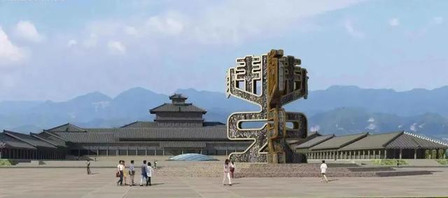 周原博物院擴(kuò)建，工程建設(shè)建筑面積80500平方米