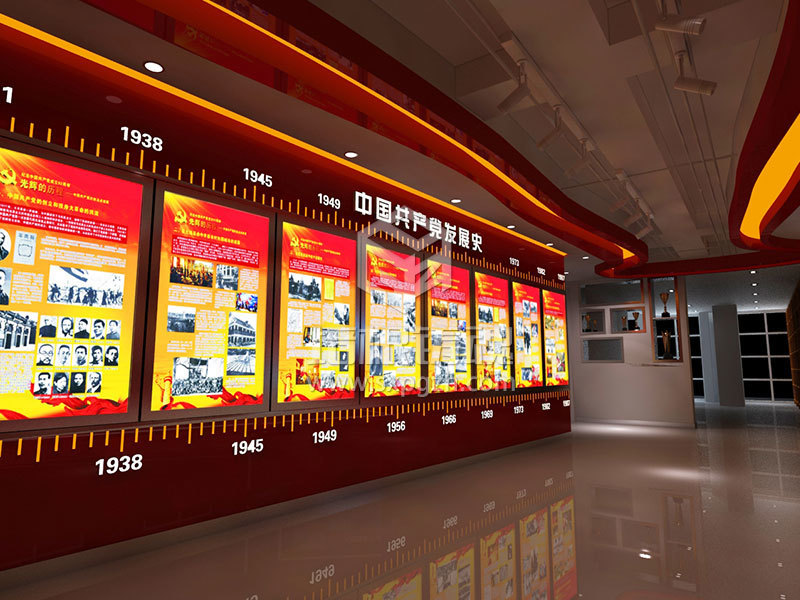 為什么要設(shè)計(jì)紅色文化展館展廳？