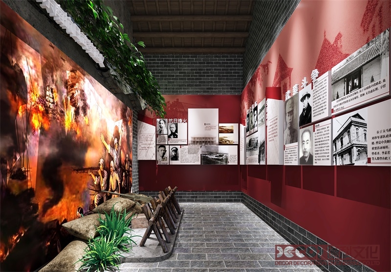 在紅色展館設(shè)計(jì)中如何突出黨的先進(jìn)性對社會(huì)穩(wěn)定和和諧發(fā)展的重要作用？