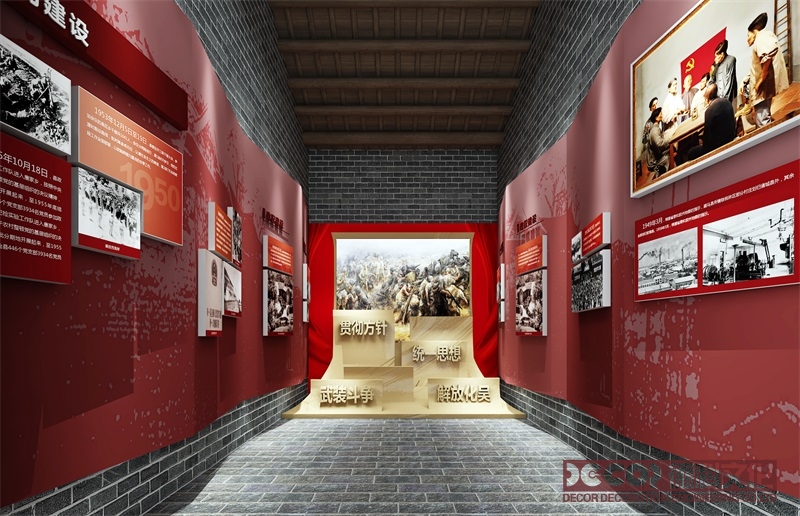 紅色展館裝修展示內(nèi)容應(yīng)該如何科學編排？