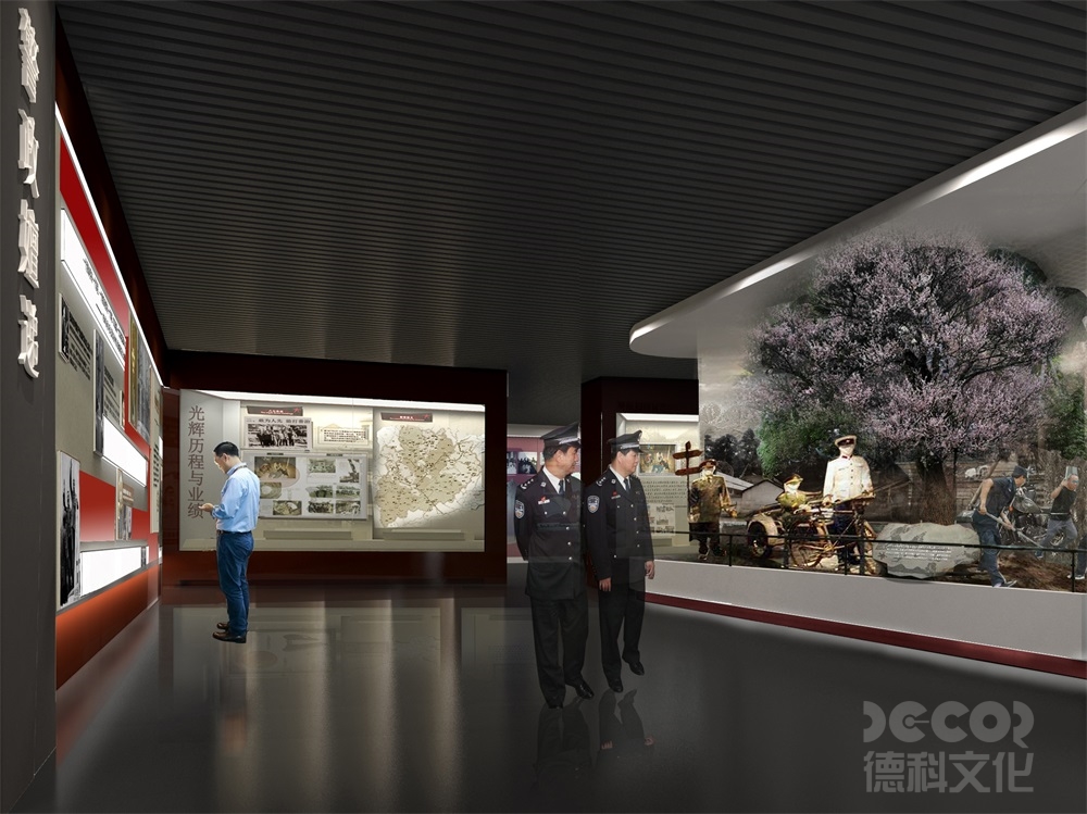 軍警主題展館裝修如何避免內(nèi)容過于敏感或泄密？